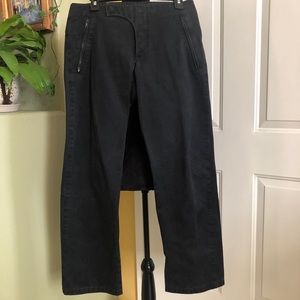 Thierry Mugler Paris Black Trousers